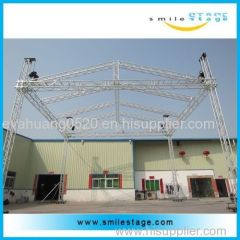 RK Aluminium truss system with roof cover