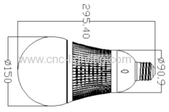 50W Retrofit LED Bulb