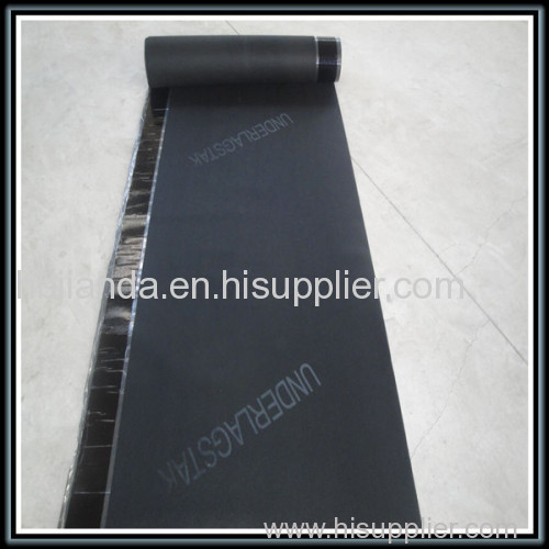 High tensil aluminum bitumen self adhesive waterproofing product for roof