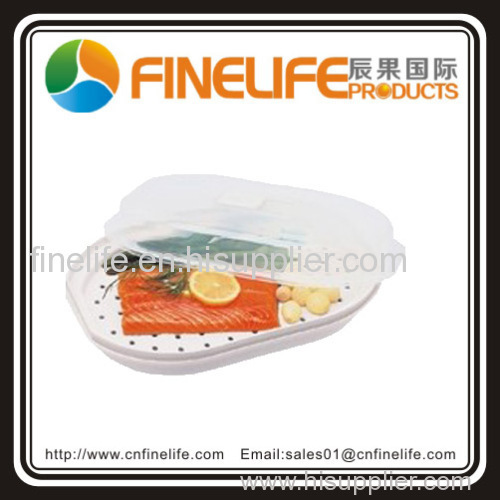 microwave plastic fish steamer