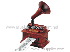 Make Your Own Songs Wooden Phonograph