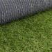 HDPE Green Garden Artificial Grass / Athletic Field Grass Lawn For Runway Garden