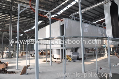 tunnel Curing Oven of Powder Coating