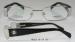 Fashion Metal Optical Frames For Women , Brown And Gold Color Popular