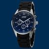 30m Water Resistant Mens Quartz Movt Wrist Watchs , Round Alloy Band Watches , Colorful Face Watch