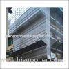 75 Gram White Safety Building Net For Scaffold / Reducing Construction Dust Pollution