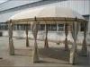 Outside PVC Coating Garden Round Garden Pop Up Gazebo With Polyester