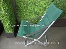 Outside Polyester Fabric Folding Leisure Chairs With Cushion For Garden
