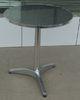 Round Table / Aluminium Tube Garden Table For Outside Beach , Patio Furniture