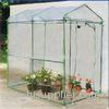 Custom Small Steel Tube Portable Mini Green House Professional PE cover