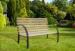 Outside Party Beer Table Set Hardwood Garden Bench / 2 Seater Garden Bench