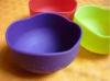 Colorful Silicon Kitchenware Utensils / Cookware, Non-toxic Foldable Silicone Baby Bowl