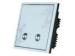 House Single Wiring RF Wireless Light Switch Control with 2 Gang