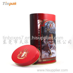 Oval Tea Tin Box