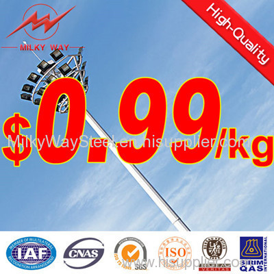 High Mast Lighting Pole China (Mainland) Lamp Poles