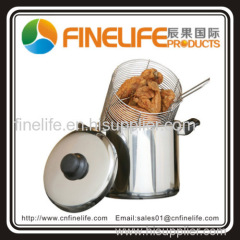 stainless steel deep fryer