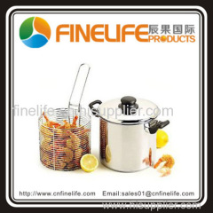 stainless steel deep fryer