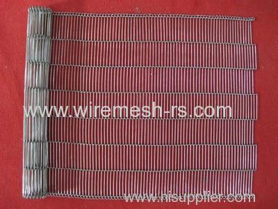 flat flex metal mesh conveyor belt