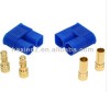 3.5mm Gold Plated Connector with Blue EC3 Plastic Housing