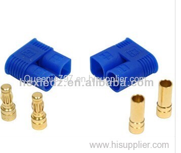 3.5mm Gold Plated Connector with Blue EC3 Plastic Housing