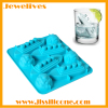 Silicone ice cube maker ship shape fashion