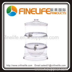 Plastic Stackable Beverage Dispenser