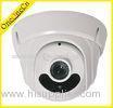 Motion Detector dome High Definition IP Camera Support Two - way Audio