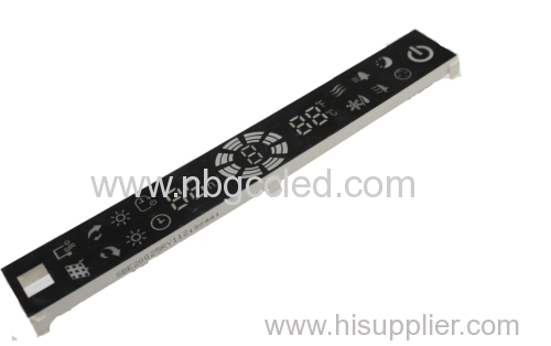 LED full color display for The air conditioning model 200*25mm