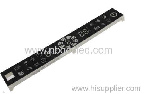 LED full color display for The air conditioning 200*25mm