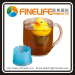 food grade plastic and stainless steel mesh Floating duck mesh tea infuser