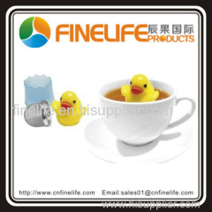 stainless steel tea infuser teapot mini tea strainer strainer floating duck infuser