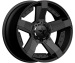 Alloy Wheels BLACK WITH PLASTIC DECORATION