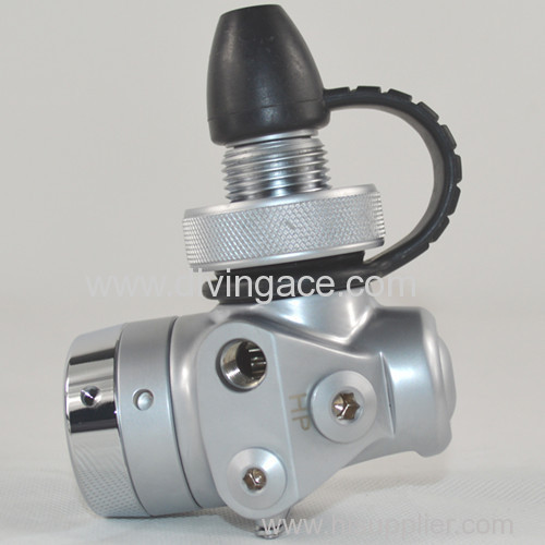 Balance first stage regulator for scuba diving