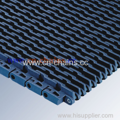 Raised Rib 20 open area 32% plastic conveyor belt