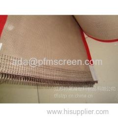 PTFE Teflon Coated Open Mesh Belt