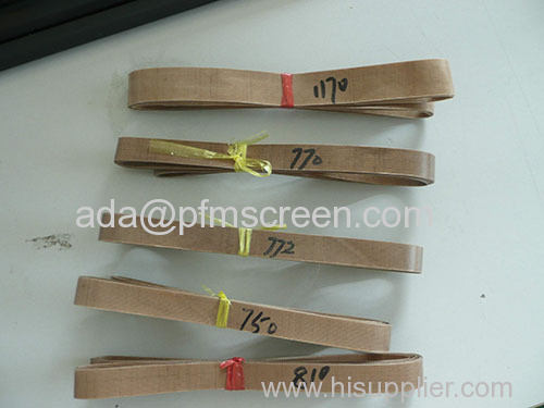 PTFE coated adhesive backed tapes