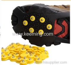 Black non slip ice spikes accessories