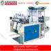 Heat Sealing / Cold Cutting Plastic Bag Making Machine Double Layer 0.3 MM Thickness