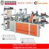 Two Layer Supermarket Plastic Sack Making Machine Servo Motor Control