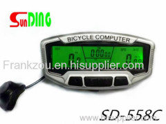 Wireless Waterproof LCD Bike Bicycle Cycle Computer Odometer Speedometer Timer with back light