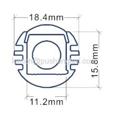 led light aluminum profile