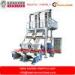 2 Lines Double Die PE Film Blowing Machine Single Screw Two Collecting System