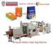 Roll Feeding Square Bottom Paper Bag Making Machines 78 - 190mm Width