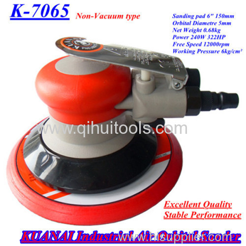 High Performance 150mm Industrial Air Orbital Sander