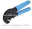 ABS Flame Retardant Coaxial Crimping Tools Non Ratchet Type Multi Color