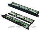 CAT6 48 Port Steel Network Patch Panel 1U 19 Inch Schneider Panel