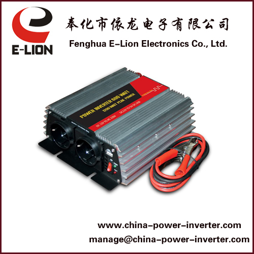 600W dual sockets and USB output power inverter