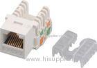 Home Network Cat6 RJ45 keystone jack IDC CE 8P8C Golden Pin modular jack