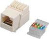 Durable Cat6 Toolless RJ45 Network keystone jack outlet for Surface Mount box