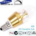 E14 EDISON 4W SMD LED CANDLE BULB IN WARM WHITE COLOUR